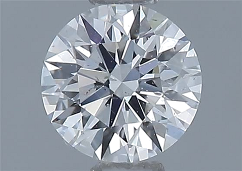 0.37 carat E-SI1 Excellent cut Natūralus Round Deimantas (1)