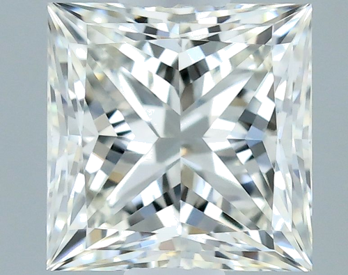 0.53 carat I-VVS1 Natūralus Princess Deimantas (1)