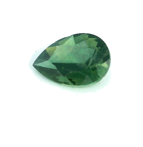 0.53 carat GREEN Pear Safyras (1)