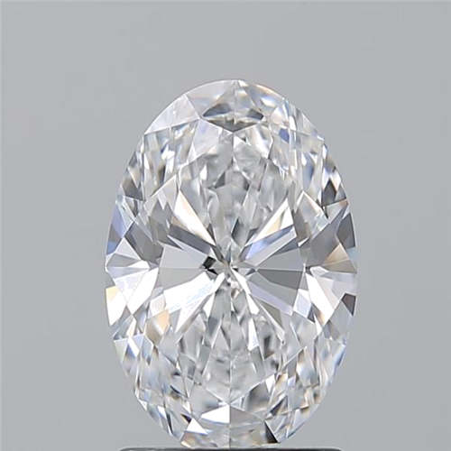 1.7 carat D-VS1 Natūralus Oval Deimantas (1)