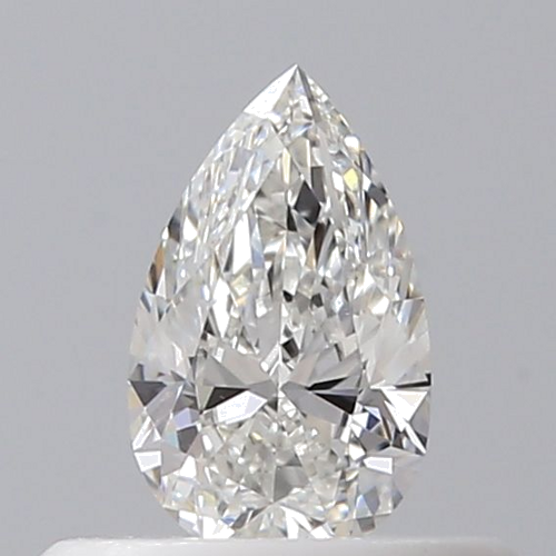 0.3 carat F-VS1 Natūralus Pear Deimantas (1)