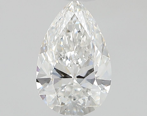 0.54 carat F-VVS1 Natūralus Pear Deimantas (1)