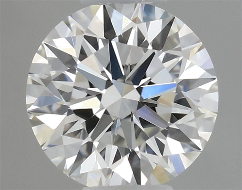 0.42 carat H-VS1 Excellent cut Natūralus Round Deimantas (1)