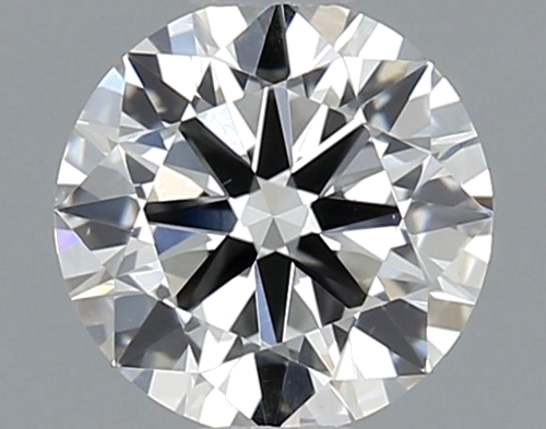 0.5 carat I-VS1 GD cut Natūralus Round Deimantas (1)