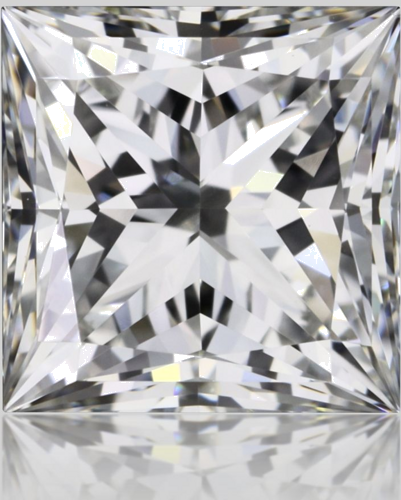 0.8 carat F-VS1 Natūralus Princess Deimantas (1)