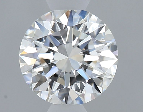 0.53 carat F-VVS2 Excellent cut Natūralus Round Deimantas (1)