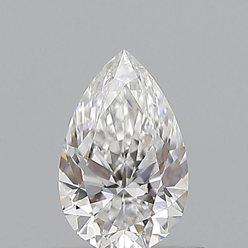 0.57 carat D-VS2 Natūralus Pear Deimantas (1)