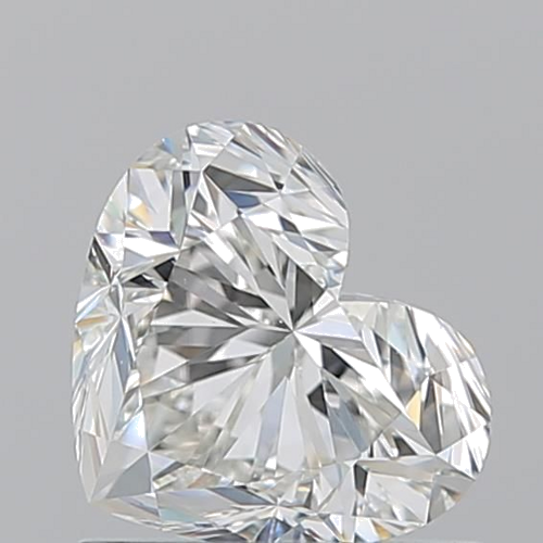 1.02 carat H-VS2 Natūralus Heart Deimantas (1)