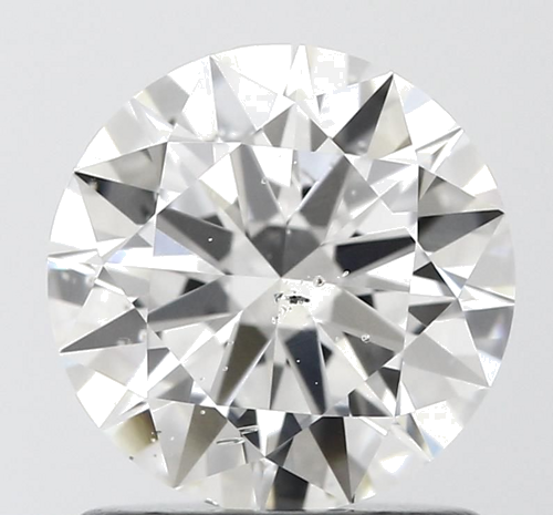 1.01 carat D-SI1 Excellent cut Natūralus Round Deimantas (1)