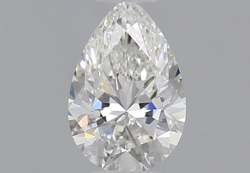 0.33 carat G-VVS1 Natūralus Pear Deimantas (1)