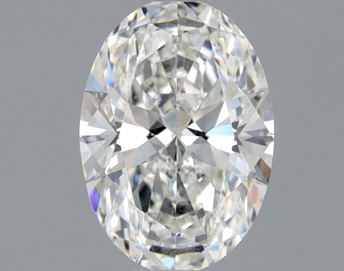 0.5 carat G-VS2 Natūralus Oval Deimantas (1)