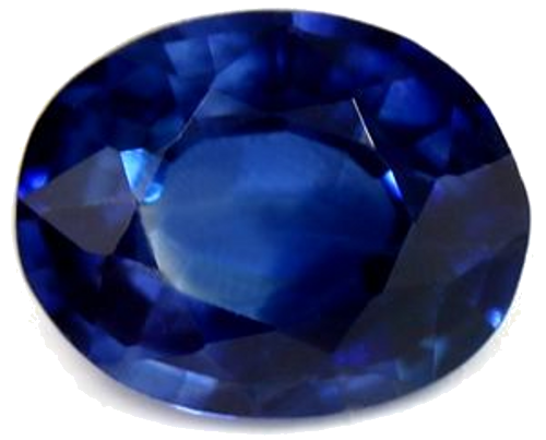 0.69 carat BLUE Oval Safyras (1)
