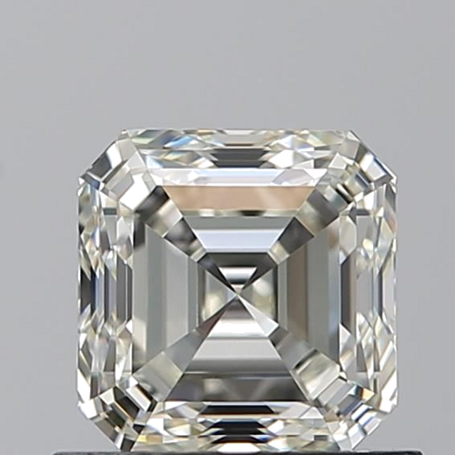 0.9 carat K-VVS2 Natūralus Asscher Deimantas (1)
