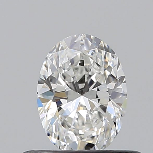 0.39 carat F-VVS2 Natūralus Oval Deimantas (1)
