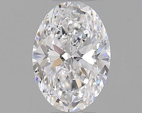 0.33 carat D-VS2 Natūralus Oval Deimantas (1)