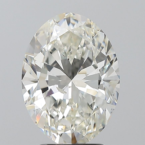 3.01 carat I-SI2 Natūralus Oval Deimantas (1)