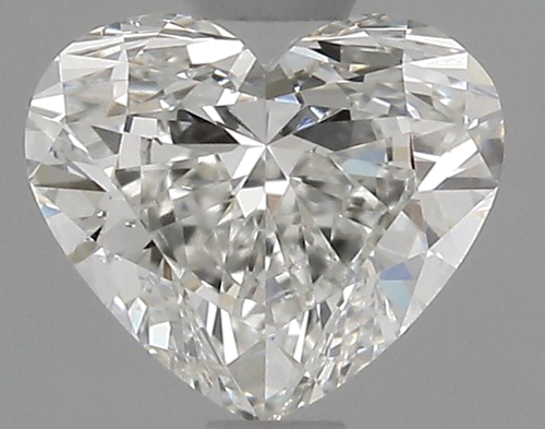 0.8 carat I-VS2 Natūralus Heart Deimantas (1)