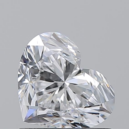 1.01 carat D-VS2 Natūralus Heart Deimantas (1)
