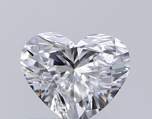 0.51 carat E-VS1 Natūralus Heart Deimantas (1)