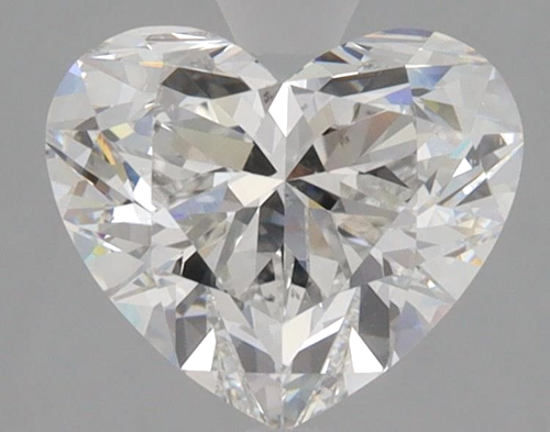 2.15 carat D-VS2 Natūralus Heart Deimantas (1)
