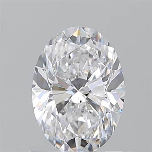 1.01 carat D-SI1 Natūralus Oval Deimantas (1)