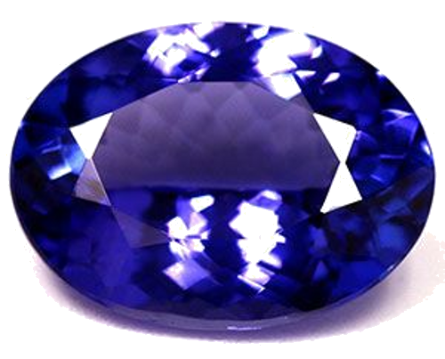 4.42 carat BLUE Oval Tanzanite (1)