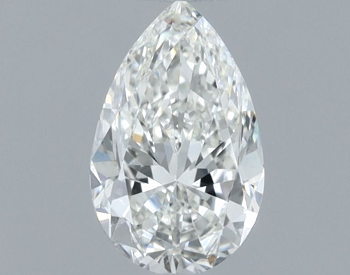 0.5 carat H-VVS1 Natūralus Pear Deimantas (1)