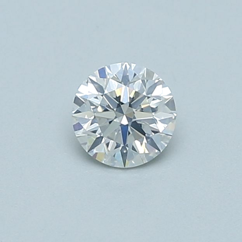 0.41 carat F-SI1 Very Good cut Natūralus Round Deimantas (1)