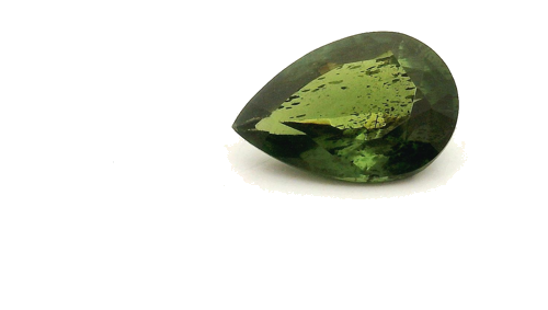 0.57 carat GREEN Pear Safyras (1)