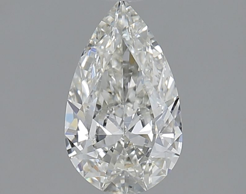 1.0 carat I-SI1 Natūralus Pear Deimantas (1)