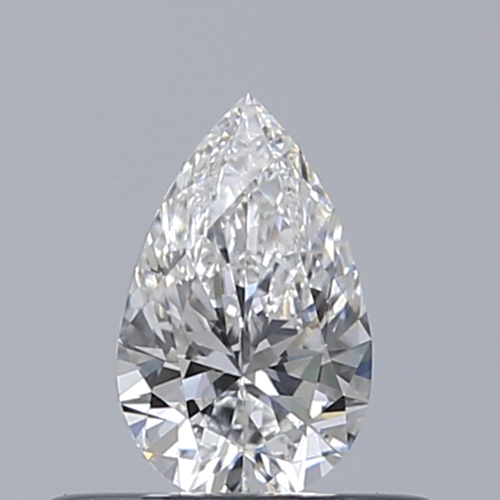 0.3 carat E-VVS2 Natūralus Pear Deimantas (1)