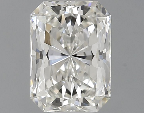 0.51 carat I-VVS1 Natūralus Radiant Deimantas (1)