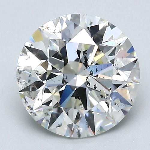 2.18 carat J-SI2 Excellent cut Natūralus Round Deimantas (1)