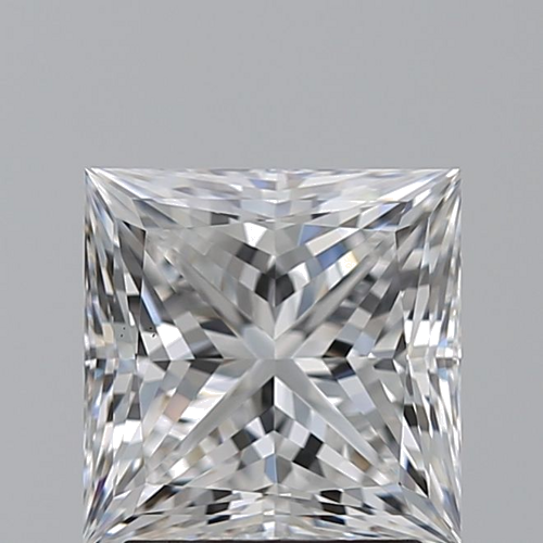 2.21 carat E-VS2 Natūralus Princess Deimantas (1)