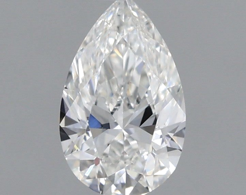 0.37 carat G-VS1 Natūralus Pear Deimantas (1)