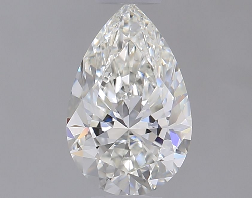 0.5 carat H-VVS1 Natūralus Pear Deimantas (1)