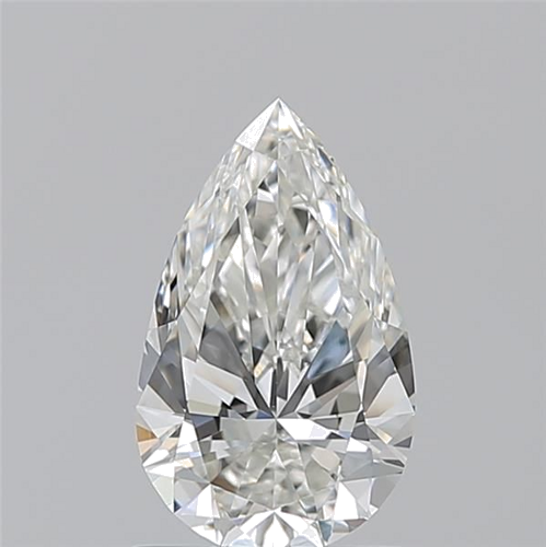 1.01 carat H-VVS1 Natūralus Pear Deimantas (1)