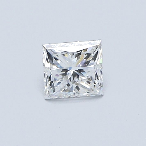0.51 carat G-VVS2 Natūralus Princess Deimantas (1)