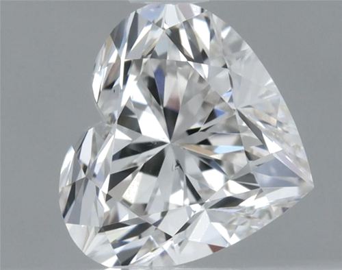 0.61 carat I-SI1 Natūralus Heart Deimantas (1)