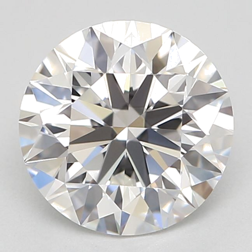 1.01 carat F-VVS2 Excellent cut Natūralus Round Deimantas (1)