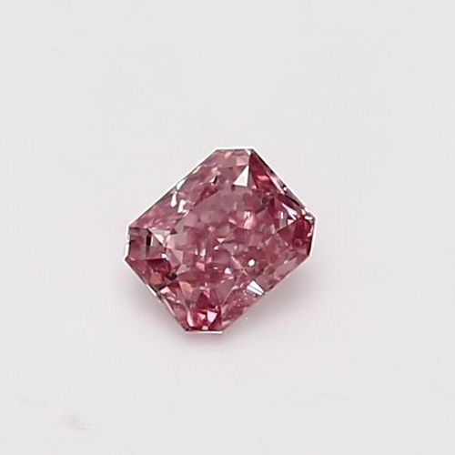 0.29 carat Pink-VS2 Natūralus Radiant Deimantas (1)