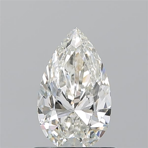 0.79 carat I-VVS1 Natūralus Pear Deimantas (1)
