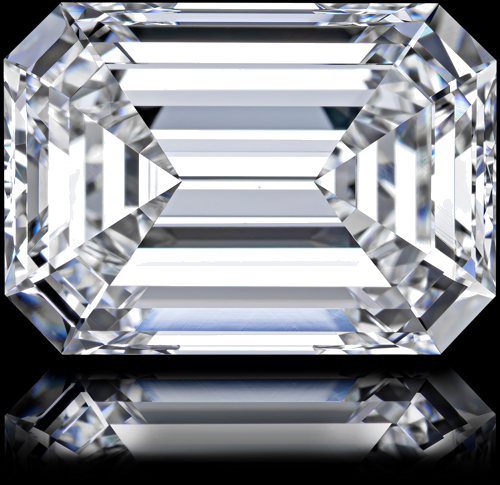 8.01 carat F-VS1 Natūralus Emerald Deimantas (1)