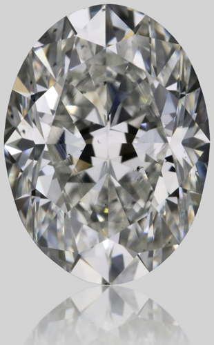 1.71 carat H-SI1 Natūralus Oval Deimantas (1)