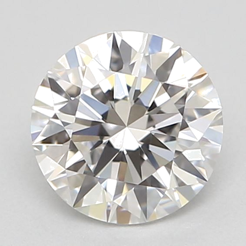 0.51 carat F-VVS1 Excellent cut Natūralus Round Deimantas (1)
