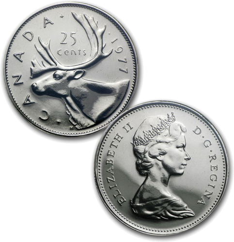 Kanādas izturīgs monētu komplekts (ar 1 USD sudraba monētu) (4)
