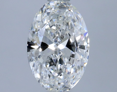 0.63 carat F-VS2 Natūralus Oval Deimantas (1)