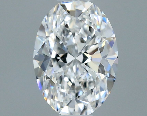 0.32 carat E-VVS2 Natūralus Oval Deimantas (1)