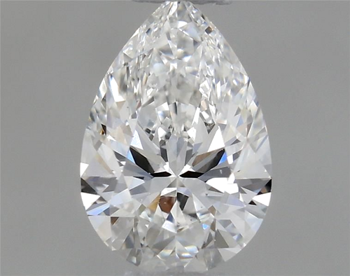 0.32 carat E-SI1 Natūralus Pear Deimantas (1)