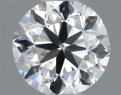 0.4 carat F-SI1 Very Good cut Natūralus Round Deimantas (1)